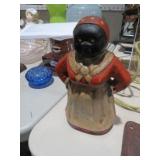 CAST IRON AUNT JEAMIMA BANK