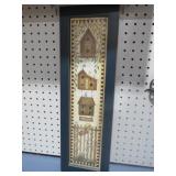 FRAMED BIRDHOUSE PRINT