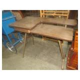 MID CENTURY 2 TIER DESK