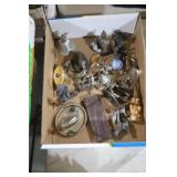 TRINKET TRAY, BOTTLE STOPPERS, LIGHTER, MISC