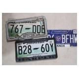3 TN LICENSE PLATES