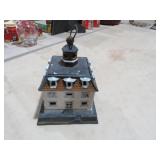 CAST IRON OUTDOOR HOUSE LANTERN