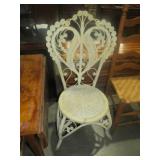 ORNATE WICKER CHAIR