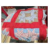 HANDMADE TWIN SZ QUILT