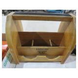 VTG WOOD ESQUIRE FOOTMAN CADDY