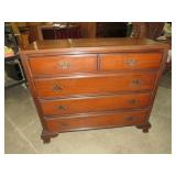 BEAUTIFUL CHERRY FINISH 4 -DRAWER CHEST