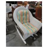 VINTAGE WICKER ROCKER