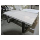 MID CENTURY MODERN MARBLE TOP CENTER TABLE