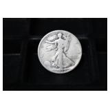1929 S WALKING LIBERTY HALF DOLLAR 90%