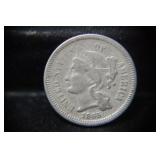 1865 3 CENT PIECE