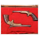 J STEVENS & CO "TIP-UP" / .22 CAL SINGLE SHOT PIST