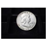 1951 D FRANKLIN HALF DOLLAR 90%