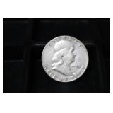 1951 P FRANKLIN HALF DOLLAR 90%