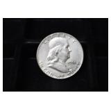 1951 P FRANKLIN HALF DOLLAR 90%