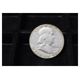 1962 P FRANKLIN HALF DOLLAR 90%
