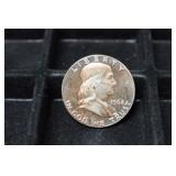 1962 P FRANKLIN HALF DOLLAR 90%