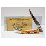 CASE XX 2012 HARVEST ORANGE BONE TINY TOOTHPICK