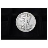 KEY 1921 P WALKING LIBERTY HALF DOLLAR 90%