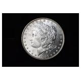UNC 1886 P MORGAN SILVER DOLLAR 90%