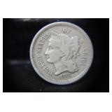 1868 3 CENT PIECE