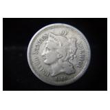 1866 3 CENT PIECE