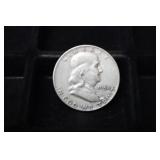 1954 D FRANKLIN HALF DOLLAR 90%