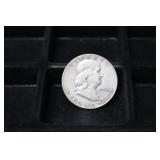 1950 P FRANKLIN HALF DOLLAR 90%