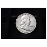 1953 P FRANKLIN HALF DOLLAR 90%