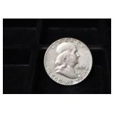 1953 P FRANKLIN HALF DOLLAR 90%