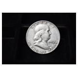 1952 D FRANKLIN HALF DOLLAR 90%