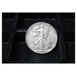 1945 S WALKING LIBERTY HALF DOLLAR 90%