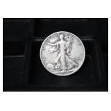1936 S WALKING LIBERTY HALF DOLLAR 90%