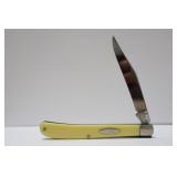 CASE XX 1976 YELLOW SYNTHETIC SLIMLINE TRAPPER