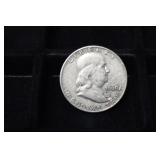 1960 D FRANKLIN HALF DOLLAR 90%