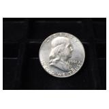 1961 P FRANKLIN HALF DOLLAR 90%