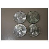 1945 P, 46 P, 47 D, 48 P WASH. QUARTERS 90%