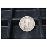 1917 P STANDING LIBERTY QUARTER 90%