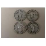 1923 P, 24 P, 25 P, 28 S STANDING LIB QUARTERS 90%