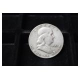 1953 D FRANKLIN HALF DOLLAR 90%