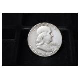 1953 S FRANKLIN HALF DOLLAR 90%