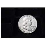 1954 P FRANKLIN HALF DOLLAR 90%