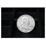 1948 D FRANKLIN HALF DOLLAR 90%