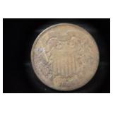 1865 2 CENT PIECE