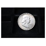 1949 P FRANKLIN HALF DOLLAR 90%