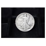 KEY 1916 P WALKING LIBERTY HALF DOLLAR 90%