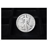 KEY 1923 S WALKING LIBERTY HALF DOLLAR 90%
