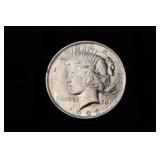 UNC 1923 P PEACE SILVER DOLLAR 90%