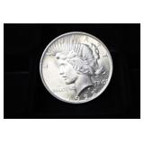 UNC 1923 P PEACE SILVER DOLLAR 90%