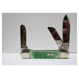 CASE XX 2000-09 JIGGED GREEN BONE GUNBOAT CANOE