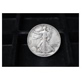 1941 D WALKING LIBERTY HALF DOLLAR 90%